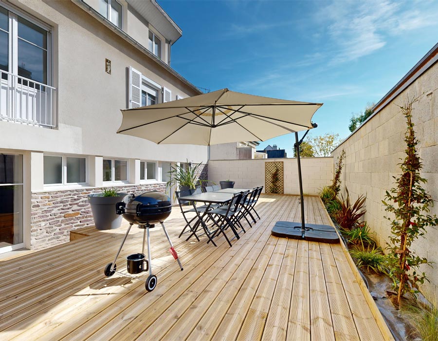 COLIVING-RENNES-KER-BAS-JARDIN coliving colocation Rennes