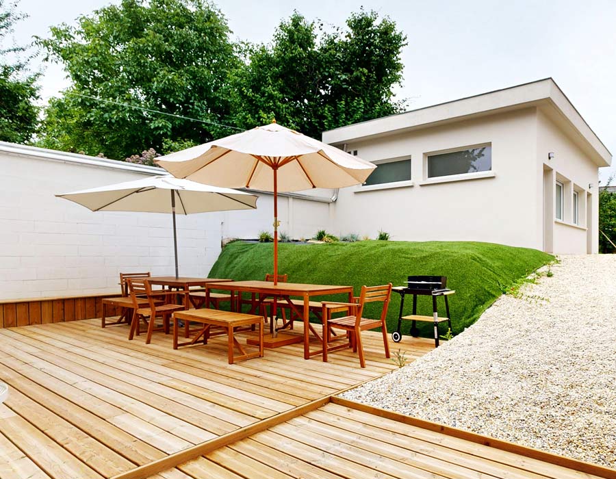 Coliving colocation Rennes jardin