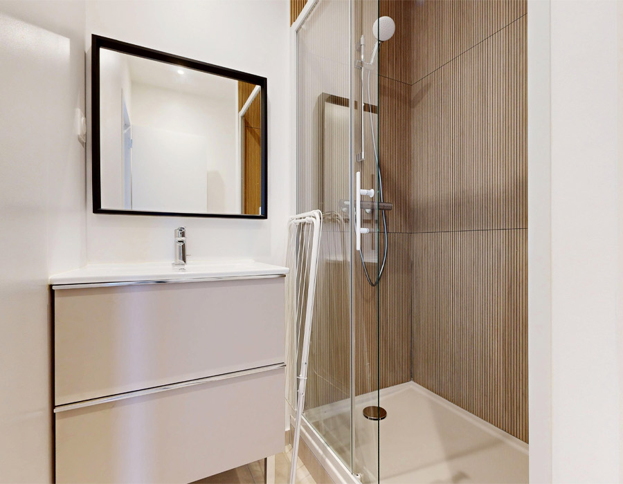 Coliving colocation Rennes salle de bain