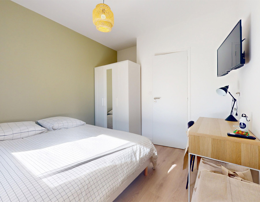 ker-saens-chambre Coliving colocation Rennes Ker Saens