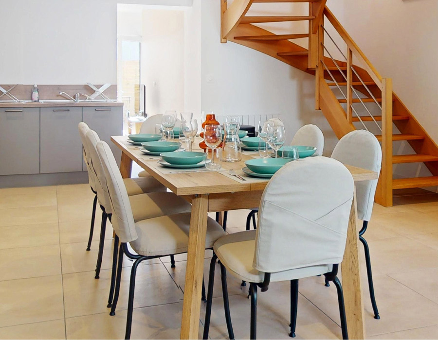 ker-saens-salle-a-manger Coliving colocation Rennes Ker Saens
